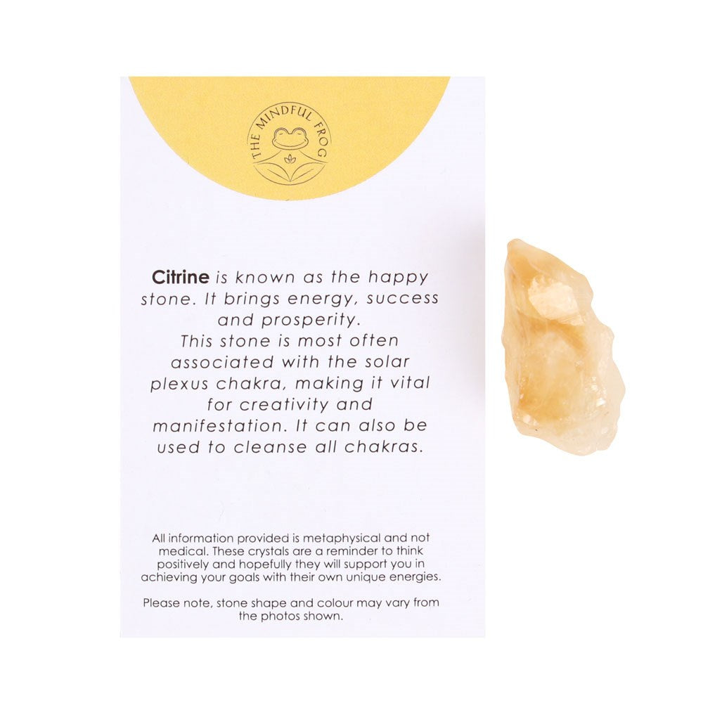 CITRINE HEALING ROUGH CRYSTAL- To Improve Confidence, Boost Energy & Reduce Tension