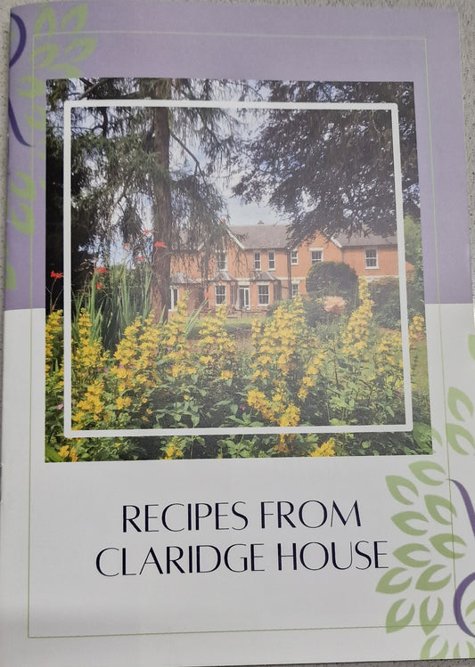 CLARIDGE HOUSE RECIPE BOOK